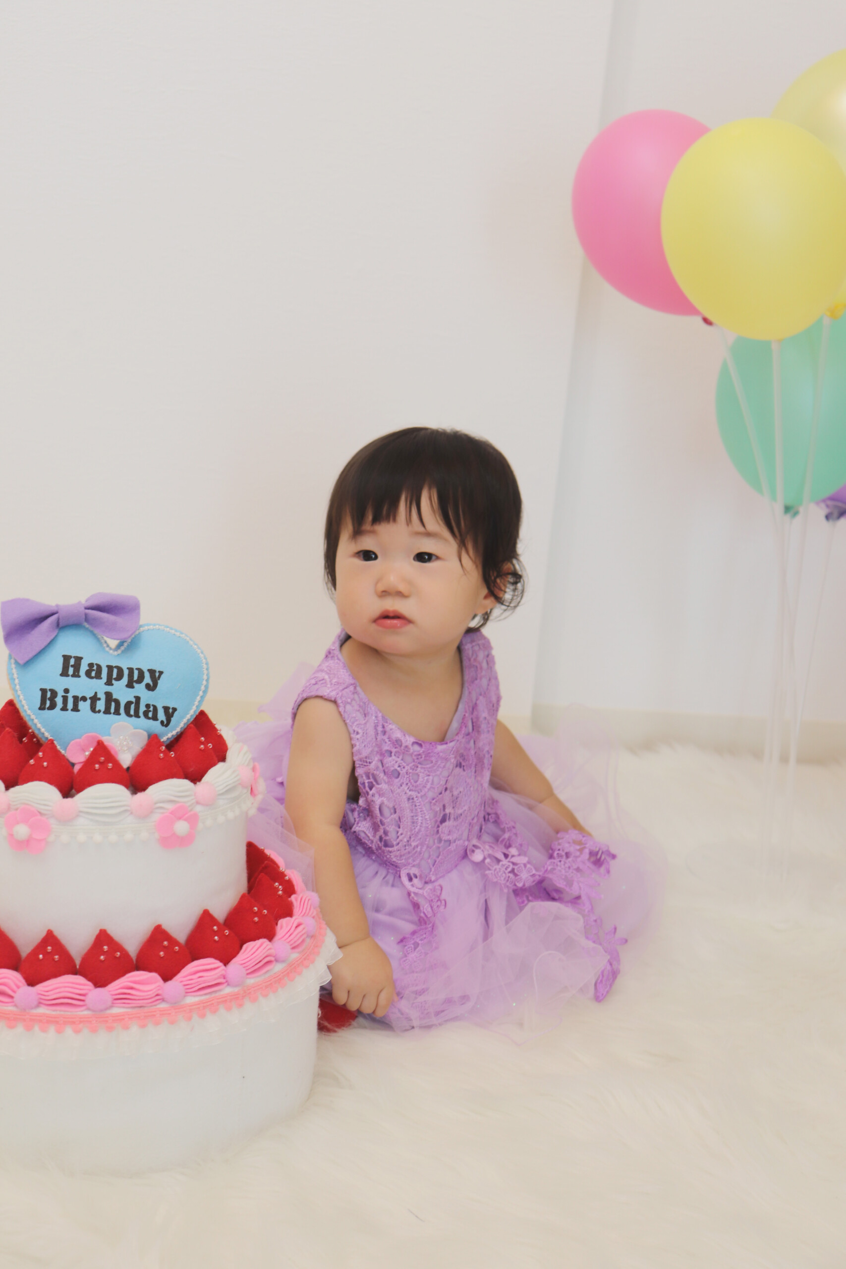 ハーフバースデー お誕生日 三重県鈴鹿市の子供専門写真館スタジオバンビ